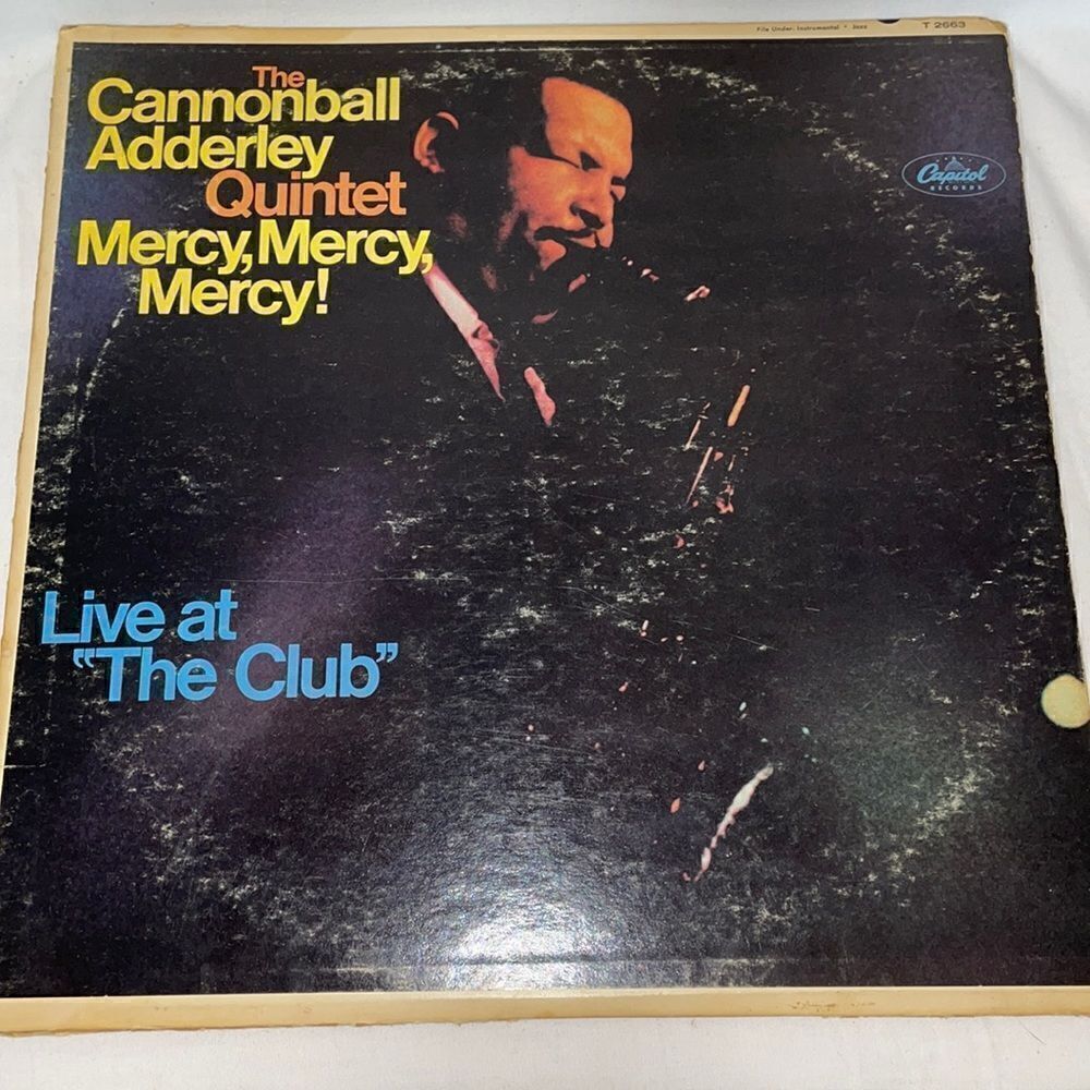 The cannonball Adderley quintet vinyl record